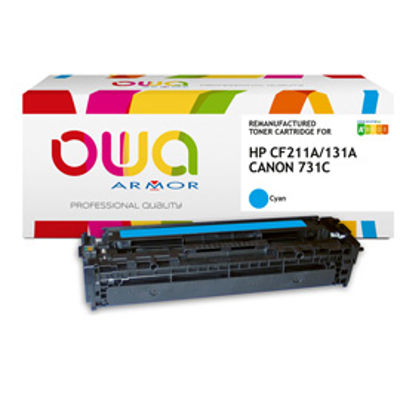 Immagine di Armor - Toner per Hp - Ciano - CF211A - 1.800 pag [K15593OW]