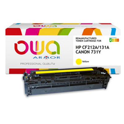 Immagine di Armor - Toner per Hp - Giallo - CF213A - 1.800 pag [K15595OW]