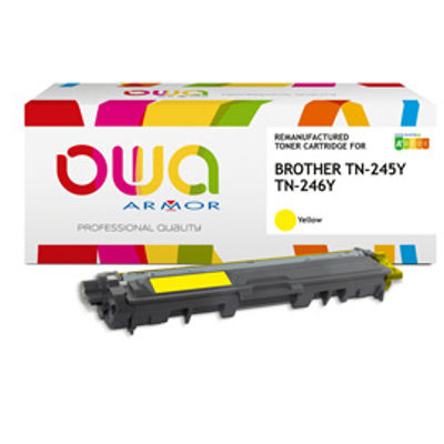 Immagine di Armor - Toner per Brother - Giallo - TN-245Y - 2.200 pag [K15660OW]