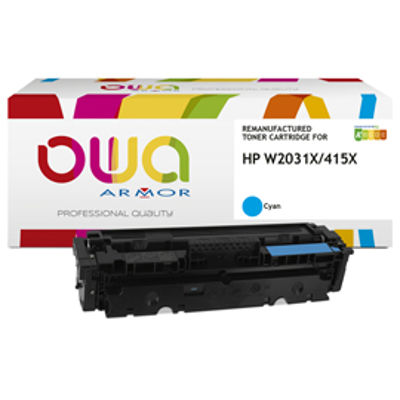 Immagine di Armor Toner Compatibile Ciano per Hp 415X _6.000 pag [K18646OW]