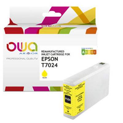 Immagine di Armor Cartuccia Compatibile Giallo per Epson T7024 [K20436OW]