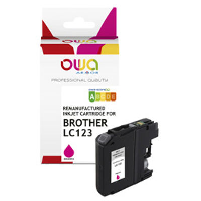 Immagine di Armor Cartuccia Magenta per Brother LC123 -10,5ml [K20536OW]