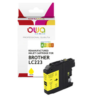 Immagine di Armor Cartuccia Giallo per Brother LC-223-8ml [K20620OW]