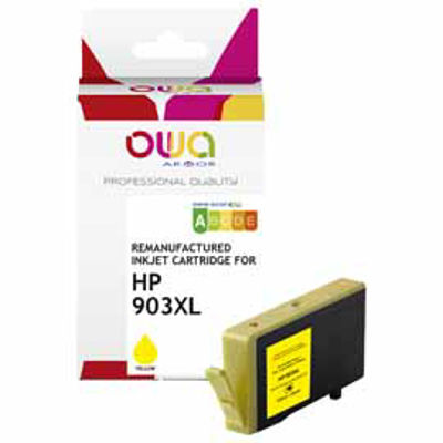 Immagine di Armor Cartuccia Giallo per HP903XL-12ml [K20652OW]