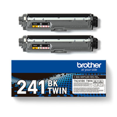 Immagine di Brother - Bundle di 2 Toner - Nero - TN241BKTWIN - 2.500 pag [TN241BKTWIN]