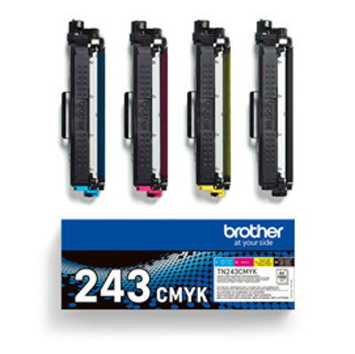 Immagine di Brother - Multipack Toner - C/M/Y/K - TN243CMYK - 1.000 pag cad. [TN243CMYK]