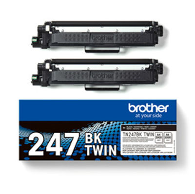 Immagine di Brother - Bundle di 2 Toner - Nero - TN247BKTWIN - 3.000 pag [TN247BKTWIN]