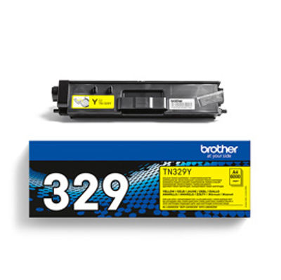 Immagine di Brother - Toner - Giallo -TN329Y - 6000 pag [TN329Y]