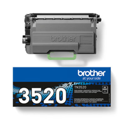 Immagine di Brother - toner - TN3520 - nero, da 20 000 pagine, hll6400dw/hl6400dwt [TN3520]