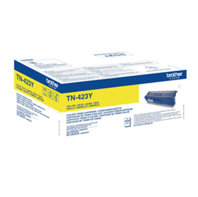 Immagine di Brother - toner - TN423Y - giallo, da 4000 pagine, hll8260cdw, hll8360cdw, dcpl8410cdw [TN423Y]