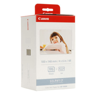 Immagine di KP-108IP-IN PHOTO PAPER 100X148MM 108 FOGLI E INCHIOSTRO [3115B001]