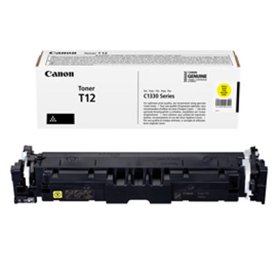 Immagine di Toner Canon Giallo T12- 5095C006-5.300 PAG [5095C006]