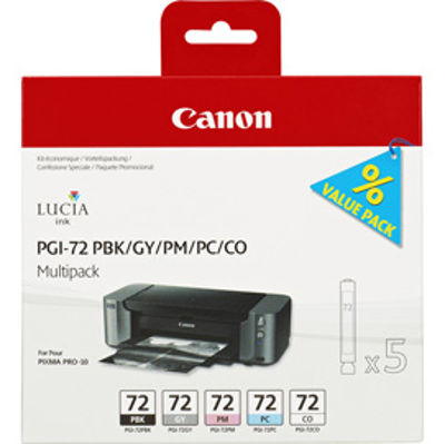 Immagine di Canon - Cartucce ink - K PH/GR/M/C PH - 6403B007 [6403B007]