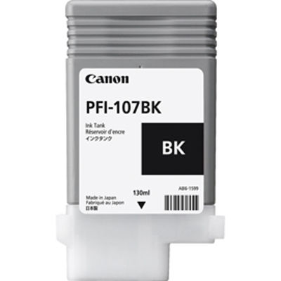 Immagine di INK CARTRIDGE PFI-107BK NERO 130ml [6705B001]