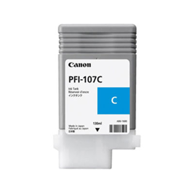 Immagine di INK CARTRIDGE PFI-107C CIANO 130ml [6706B001]