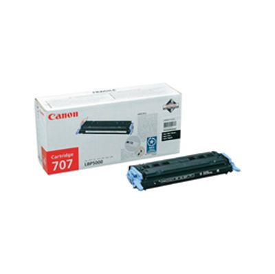 Immagine di TONER NERO 707BK LBP5000 [9424A004]