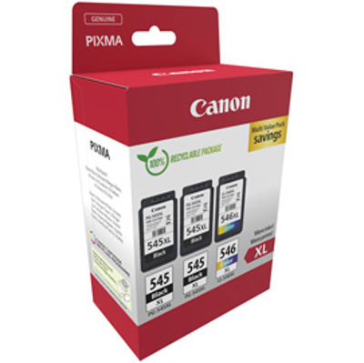 Immagine di Canon Cartuccia Ink Multipack PG-545XLx2/CL-546XL [8286B013]