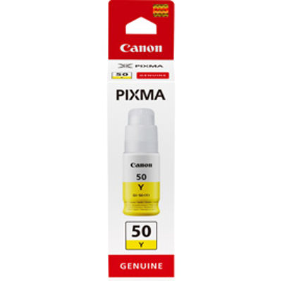 Immagine di Cartuccia Canon Giallo Ink GI-50 7.700 pag [3405C001]