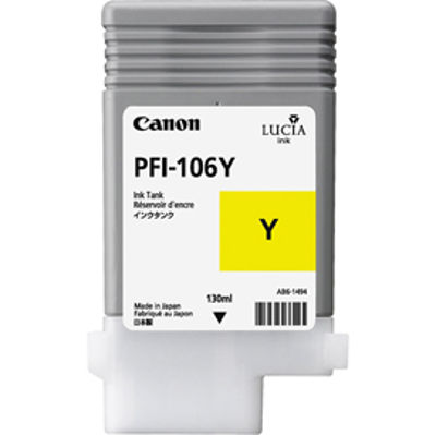 Immagine di Canon - Cartuccia ink - Giallo - 6624B001AA - 130ml [6624B001AA]