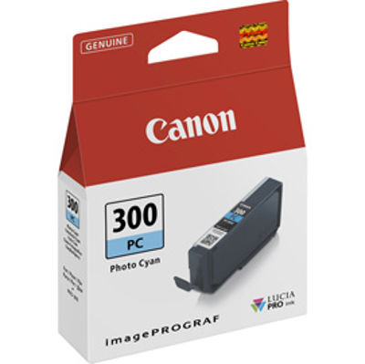 Immagine di Canon - Cartuccia PFI-300 - Ciano photo - 4197C001 - 14 ml [4197C001]