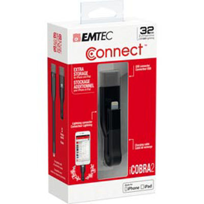 Immagine di Emtec - Usb - T500 BL 3.0 ligthtning charg 32GB [ECMMD32GT503V2B]