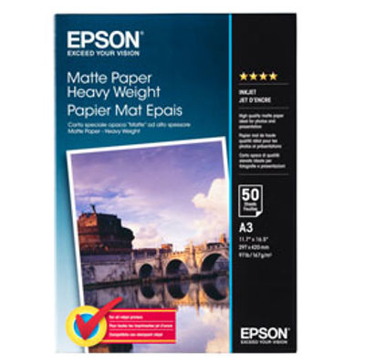 Immagine di Epson - Carta speciale opaca ''matte'' alto spessore - C13S041261 [C13S041261]