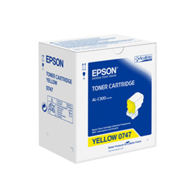 Immagine di Epson - Toner - Giallo - S050747 - C13S050747 - 8.800 pag [C13S050747]