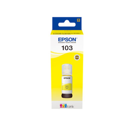 Immagine di Epson - Eco Tank - 103 - Giallo - C13T00S44A10 - 65 ml [C13T00S44A10]