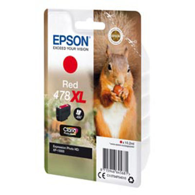 Immagine di Epson - Cartuccia ink - 478XL - Rosso - C13T04F54010 - 10,2ml [C13T04F54010]