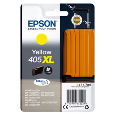 Immagine di Cartucce di inchiostro Epson Giallo serie 405XL [C13T05H44010]