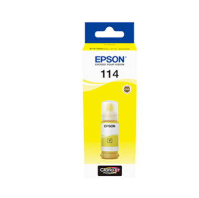 Immagine di Epson - Eco Tank - 114 - Giallo - C13T07B440 - 70 ml [C13T07B440]