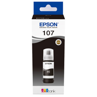 Immagine di Epson Cartuccia EcoTank 107 Nero [C13T09B140]