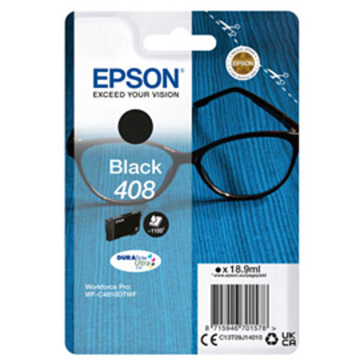 Immagine di Epson - Cartuccia DuraBrite Ultra 408 - Nero -  C13T09J14010 [C13T09J14010]