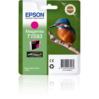 Immagine di CARTUCCIA MAGENTA EPSON ULTRACHROME HI-GLOSS SERIE MARTIN PESCATORE TAGLIA XL [C13T15934010]