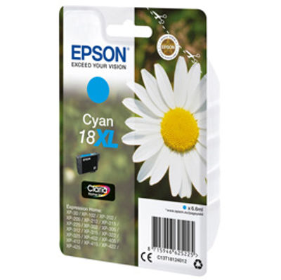 Immagine di pz.1 Epson cartuccia ciano C13T18124010 [C13T18124012]