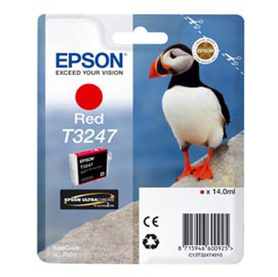 Immagine di Epson - Cartuccia ink - Rosso - T3247 - C13T32454010 - 14ml [C13T32474010]