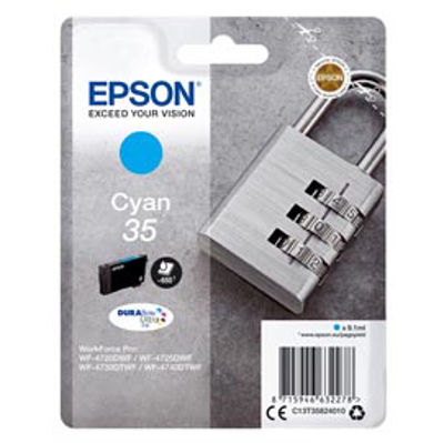 Immagine di Epson - Cartuccia ink - 35 - Ciano - C13T35824010 - 9,1ml [C13T35824010]