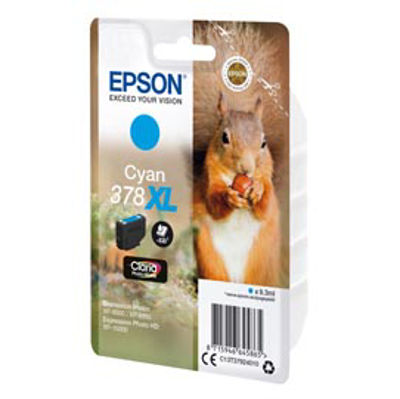 Immagine di Epson - Cartuccia ink - 378XL - Ciano - C13T37924010 - 9,3ml [C13T37924010]