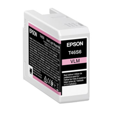 Immagine di Epson Cartuccia Vivid Magenta T46S6 per UltraChrome Pro 10 _25ml [C13T46S60N]