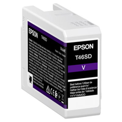 Immagine di Epson Cartuccia Viola UltraChrome Pro 10 ink 25ml [C13T46SD00]