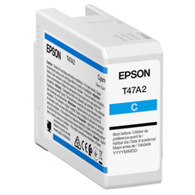 Immagine di Epson Cartuccia Ciano UltraCrome Pro 10 _50ml [C13T47A200]