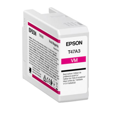 Immagine di Epson Cartuccia Vivid Magenta T47A3 per UltraChrome Pro 10 _50ml [C13T47A30N]