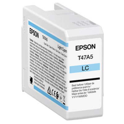 Immagine di Epson Cartuccia Ciano Chiaro UltraCrome Pro 10 _50ml [C13T47A500]