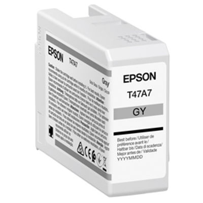 Immagine di Epson Cartuccia Grigio UltraCrome Pro 10 _50ml [C13T47A700]