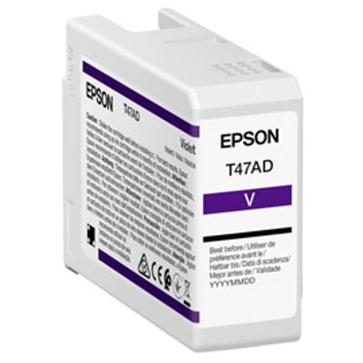 Immagine di Epson Cartuccia Viola UltraCrome Pro 10 _50ml [C13T47AD00]