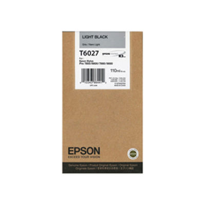 Immagine di Epson - Tanica - Nero chiaro - T6027 - C13T602700 - 110ml [C13T602700]