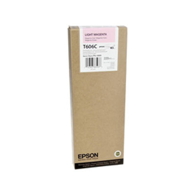 Immagine di Epson - Tanica - Magenta chiaro - T606C - C13T606C00 - 220ml [C13T606C00]