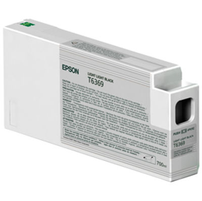 Immagine di Epson - Tanica - Nero chiaro chiaro - T6369 - C13T636900 - 700ml [C13T636900]