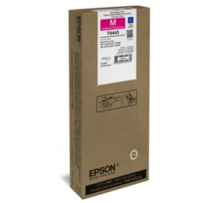 Immagine di CARTUCCIA INCHIOSTRO MAGENTA L DURABRITE ULTRA T9443 PER WF-C5xxx SERIE [C13T944340]