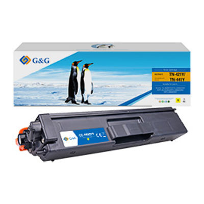 Immagine di GG - Toner compatibile per Brother HL-L8260CDW/HL-L8360CDW/DCp-L8410CDW - Giallo - 1.800 pag [G&G-GG-PB421M]